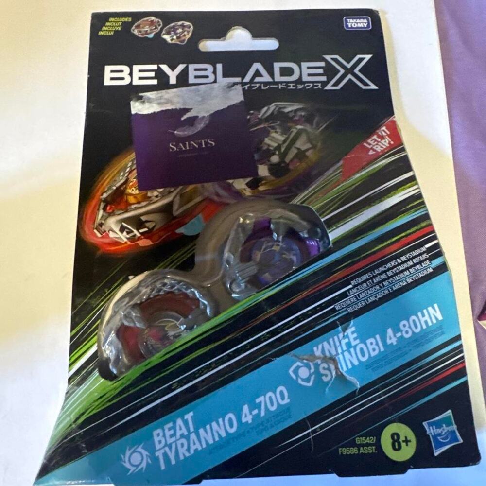 Beyblade x saints set beyblade